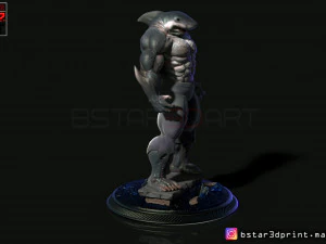 the shark man 3d print 3D Print Model