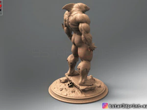 the shark man 3d print 3D Print Model