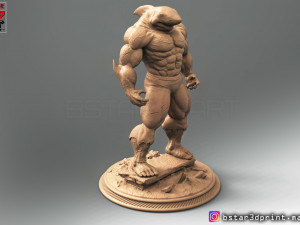the shark man 3d print 3D Print Model