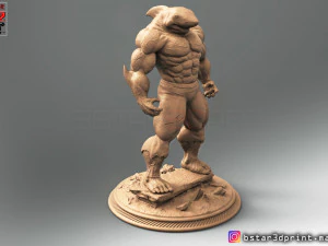 the shark man 3d print 3D Print Model