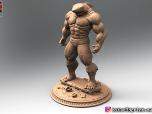 the shark man 3d print 3D Print Model