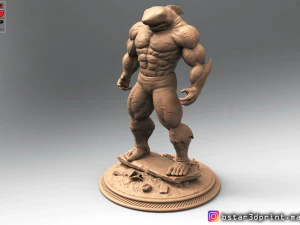 the shark man 3d print 3D Print Model