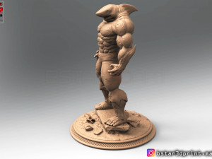 the shark man 3d print 3D Print Model