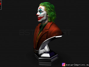 joker bust -from joker movie 2019 3Dプリントモデル