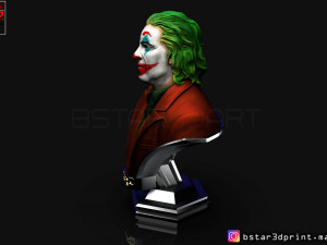 joker bust -from joker movie 2019 3Dプリントモデル