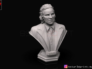 joker bust -from joker movie 2019 3Dプリントモデル