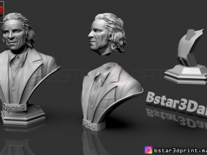 joker bust -from joker movie 2019 3Dプリントモデル