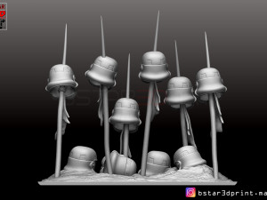 storm trooper 2019 - the first scene from star war - the mandalorian 2019 3D Baskı Modeli