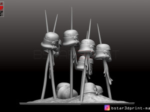 storm trooper 2019 - the first scene from star war - the mandalorian 2019 3D Baskı Modeli