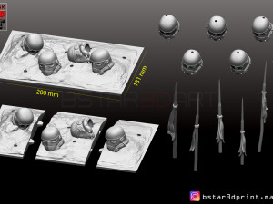 storm trooper 2019 - the first scene from star war - the mandalorian 2019 3D Baskı Modeli
