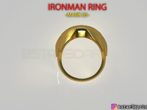 iron man ring - iron man jewelry - mark 85 - infinity war 3d print model 3D Print Model
