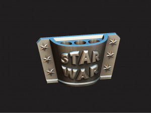 pencil holder - storm trooper - star wars 3d print model 3D Print Model
