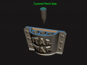 pencil holder - storm trooper - star wars 3d print model 3D Print Model
