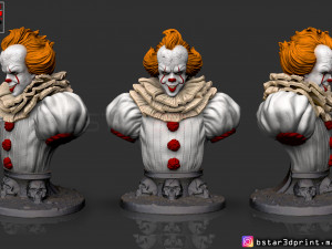 it bust high quality - chapter two - halloween 3d print model 3Dプリントモデル
