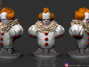 busto de alta qualidade - cap&iacute;tulo dois - modelo de impress&atilde;o 3D de Halloween Modelo de Impressão 3D