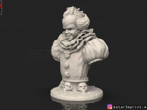 it bust high quality - chapter two - halloween 3d print model 3D 프린트 모델