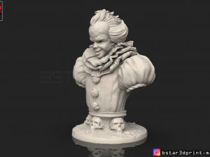 it bust high quality - chapter two - halloween 3d print model 3D Print Model