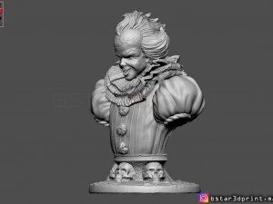 it bust high quality - chapter two - halloween 3d print model 3D Print Model