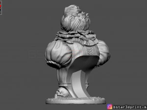 it bust high quality - chapter two - halloween 3d print model 3D Print Model