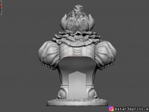 it bust high quality - chapter two - halloween 3d print model 3D 프린트 모델