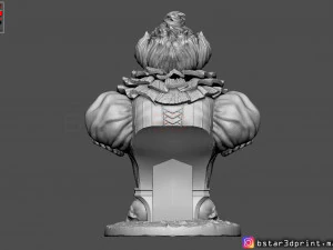 it bust high quality - chapter two - halloween 3d print model 3D Print Model