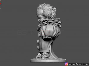 it bust high quality - chapter two - halloween 3d print model 3D Print Model