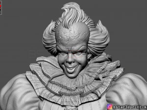 it bust high quality - chapter two - halloween 3d print model 3D Print Model
