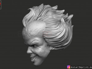 penny wise mask - it chapter two 3d print model 3D Принт Модель