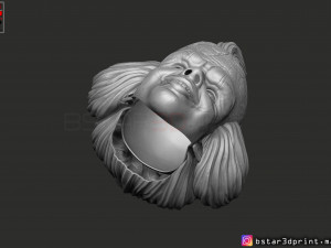 penny wise mask - it chapter two 3d print model 3D Принт Модель
