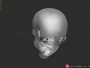 penny wise mask - it chapter two 3d print model 3D Принт Модель