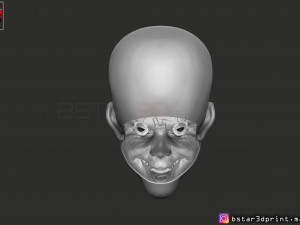 penny wise mask - it chapter two 3d print model 3D Принт Модель