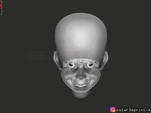 penny wise mask - it chapter two 3d print model 3D Print Model