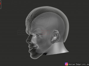 penny wise mask - it chapter two 3d print model 3D Принт Модель