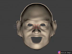 m&aacute;scara de matar leatherface 1974 - o massacre da serra el&eacute;trica no Texas modelo de impress&atilde;o 3D Modelo de Impressão 3D