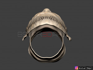 leatherface 1974 killing mask - the texas chainsaw massacre 3d print model Modelo de Impressão 3D