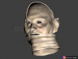 leatherface 1974 killing mask - the texas chainsaw massacre 3d print model Modelo de Impressão 3D
