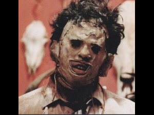 leatherface 1974 killing mask - the texas chainsaw massacre 3d print model Modelo de Impressão 3D
