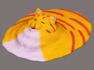 funny cat 3D Print Model
