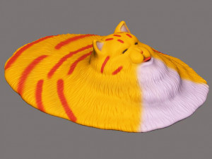 funny cat 3D 프린트 모델