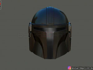 mandalorian helmet - star wars movie 2019 - 3d print 3D Print Model