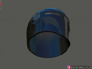 mandalorian helmet - star wars movie 2019 - 3d print 3D Print Model