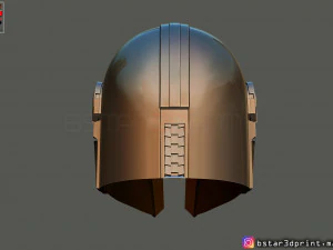 mandalorian helmet - star wars movie 2019 - 3d print 3D Print Model