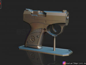 bond bullpup 9 modelo de impressão 3d Modelo de Impressão 3D