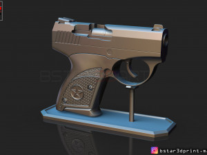 bond bullpup 9 3d print model 3Dプリントモデル