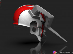 the whole hollow mask - kurosaki ichigo - bleach 3d print model 3d print model Modelo de impresión 3D