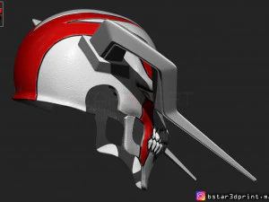 the whole hollow mask - kurosaki ichigo - bleach 3d print model 3d print model 3D Print Model