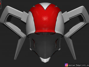 the whole hollow mask - kurosaki ichigo - bleach 3d print model 3d print model 3D Print Model
