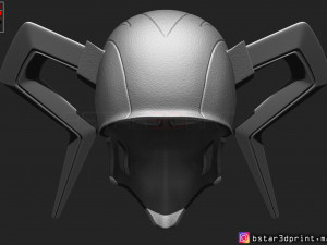 the whole hollow mask - kurosaki ichigo - bleach 3d print model 3d print model Modelo de impresión 3D
