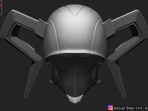 the whole hollow mask - kurosaki ichigo - bleach 3d print model 3d print model 3D Print Model