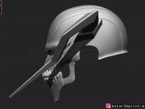 the whole hollow mask - kurosaki ichigo - bleach 3d print model 3d print model Modelo de impresión 3D